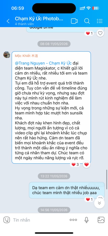 Tin nhắn khách