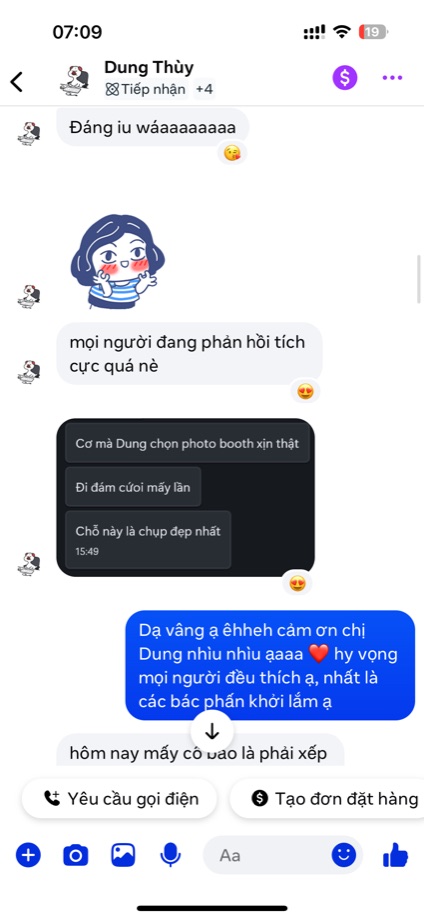 Tin nhắn khách